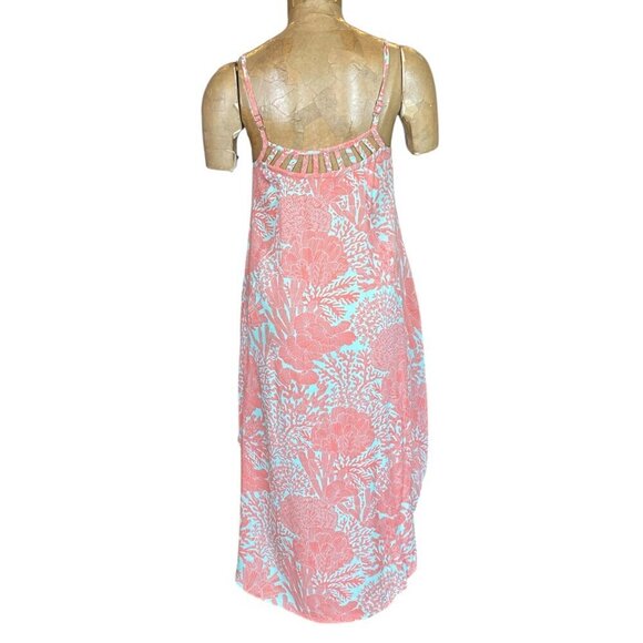 Pineapples Designed in Hawaii Beach Cover-up Sundress XS #347E - Picture 5 of 10